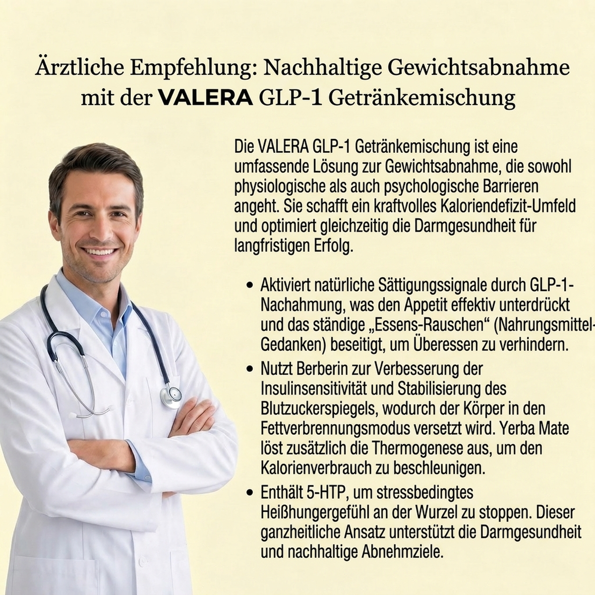 Ärztliche Empfehlung zur Gewichtsabnahme