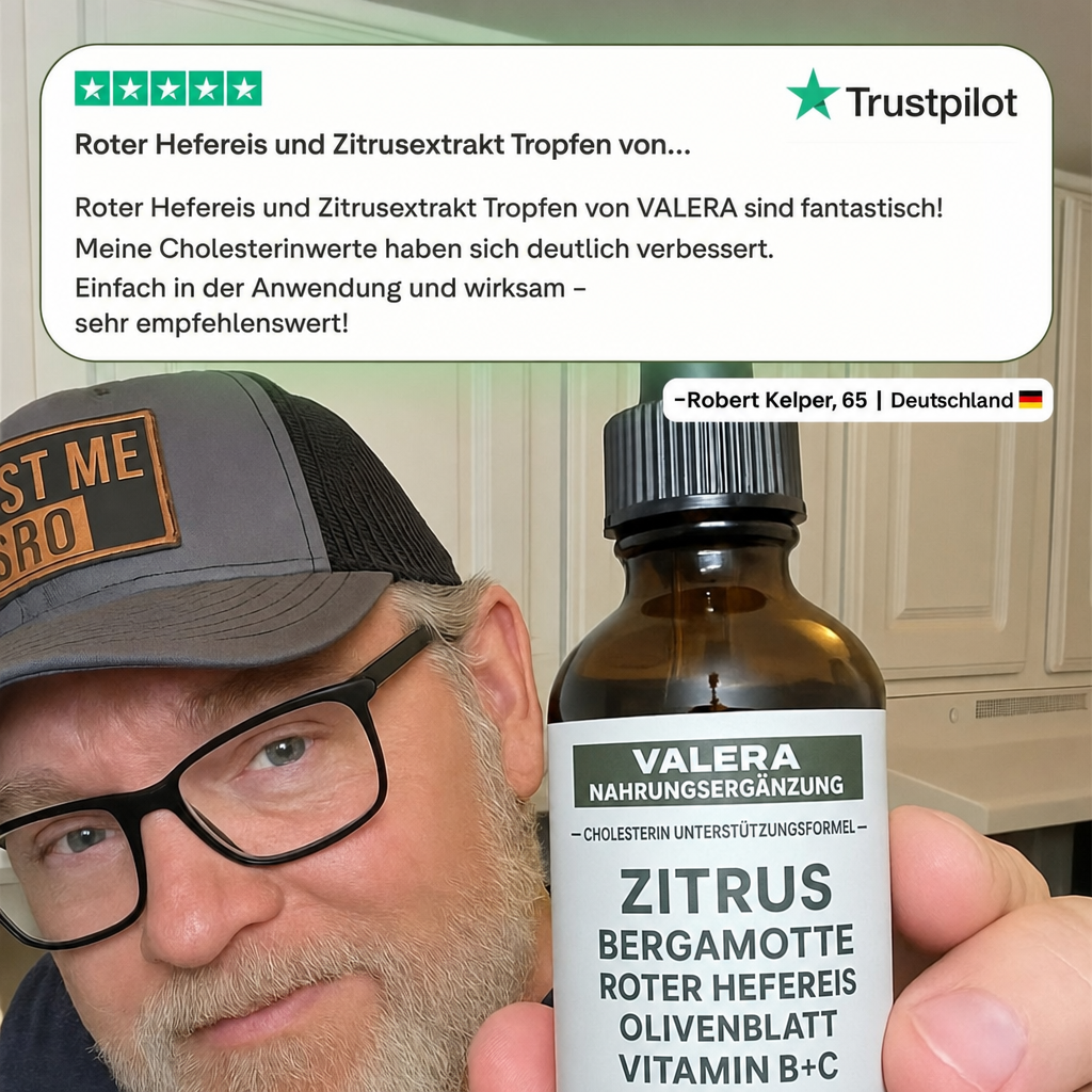 Valera® Natürliche Cholesterin-Reinigung mit rotem Hefereis