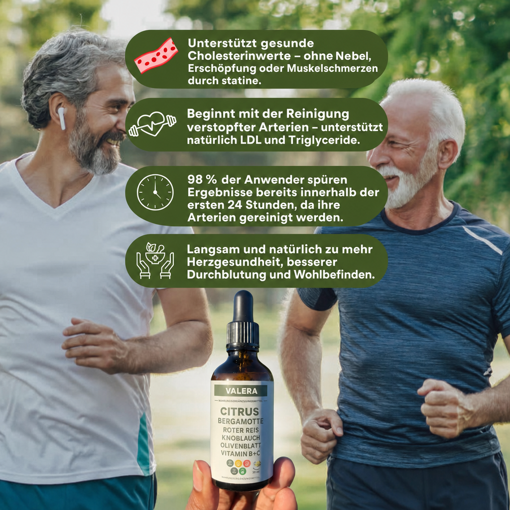 Valera® Natürliche Cholesterin-Reinigung mit rotem Hefereis