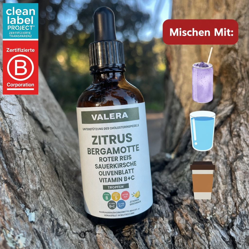 Valera® Natürliche Cholesterin-Reinigung mit rotem Hefereis