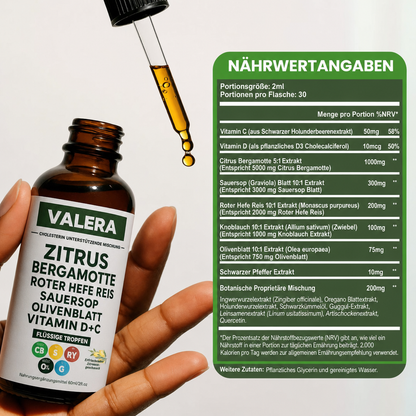 Valera® Natürliche Cholesterin-Reinigung mit rotem Hefereis