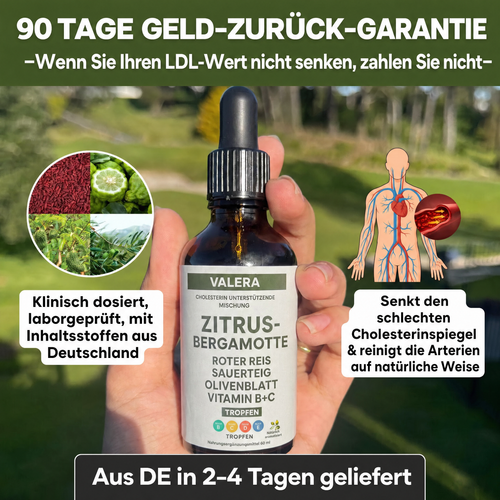 Valera® Natürliche Cholesterin-Reinigung mit rotem Hefereis